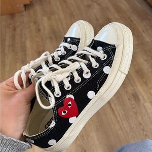 Converse Comme des garçons polka dot